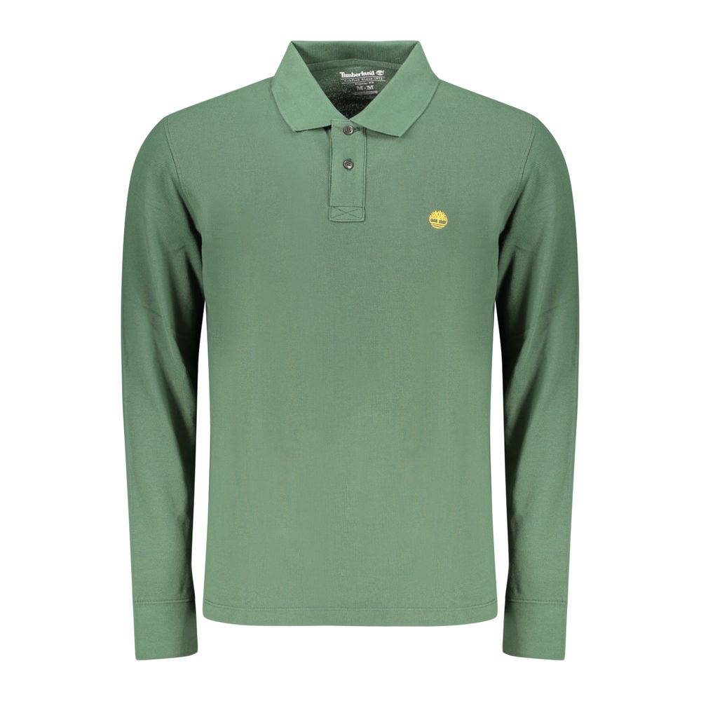 Timberland Green Cotton Polo Shirt