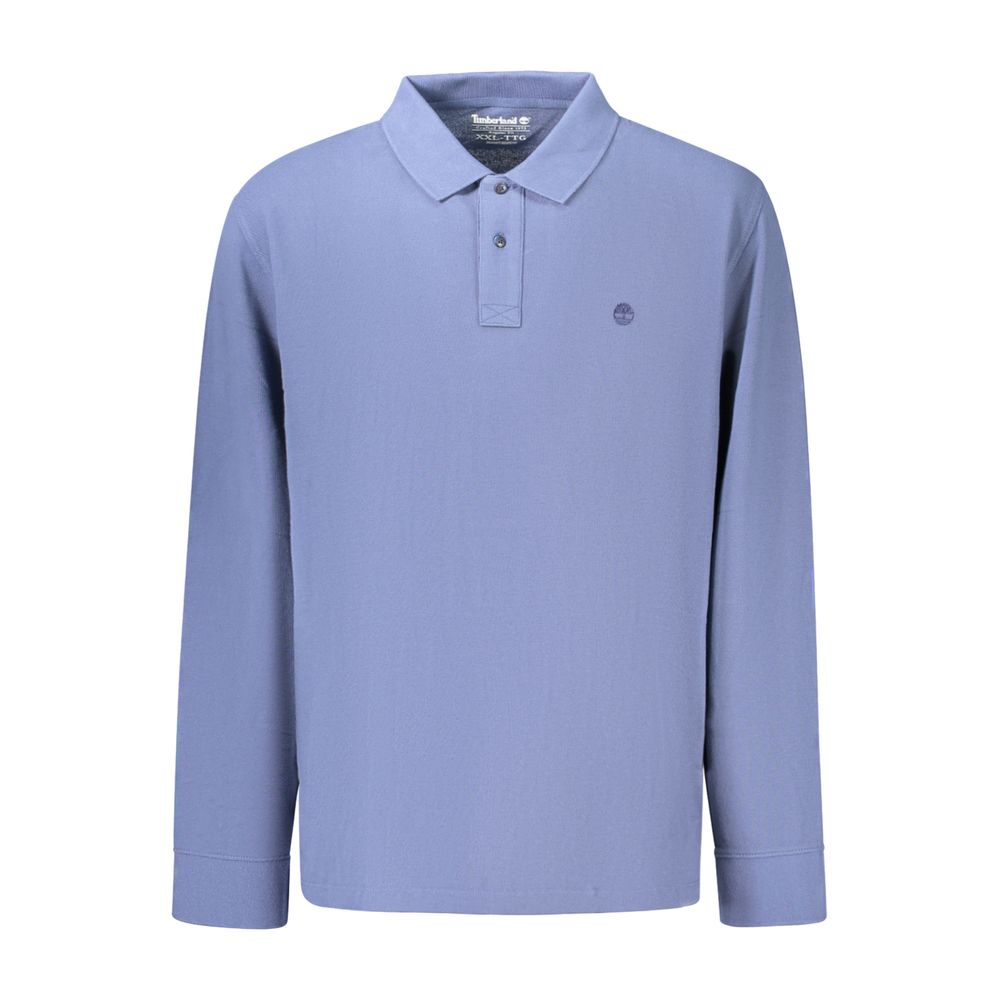 Timberland Blue Cotton Polo Shirt