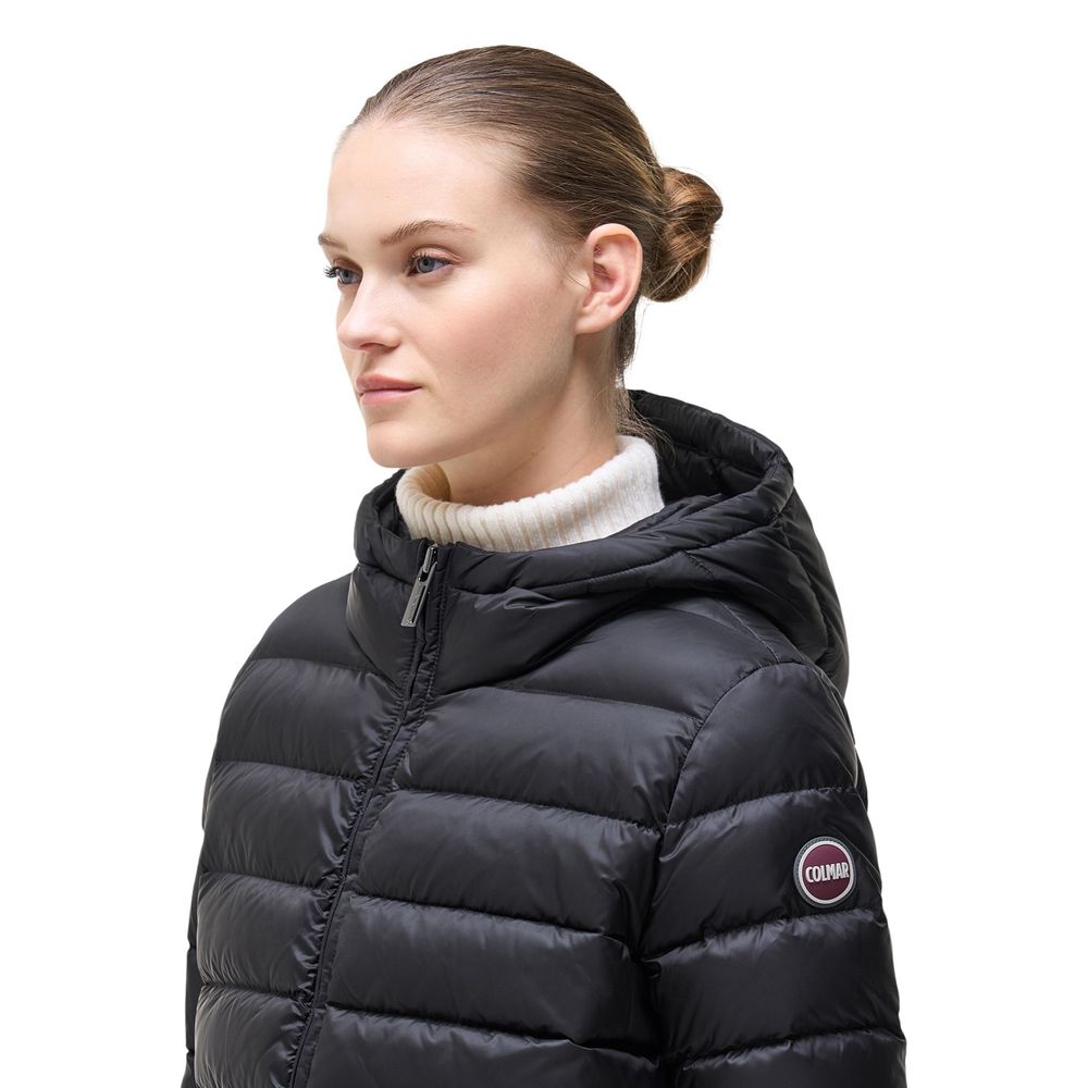 Colmar Originals Black Polyamide Full-Length Jacket