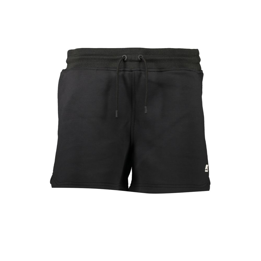 K-WAY Black Polyester Women's Sport Short