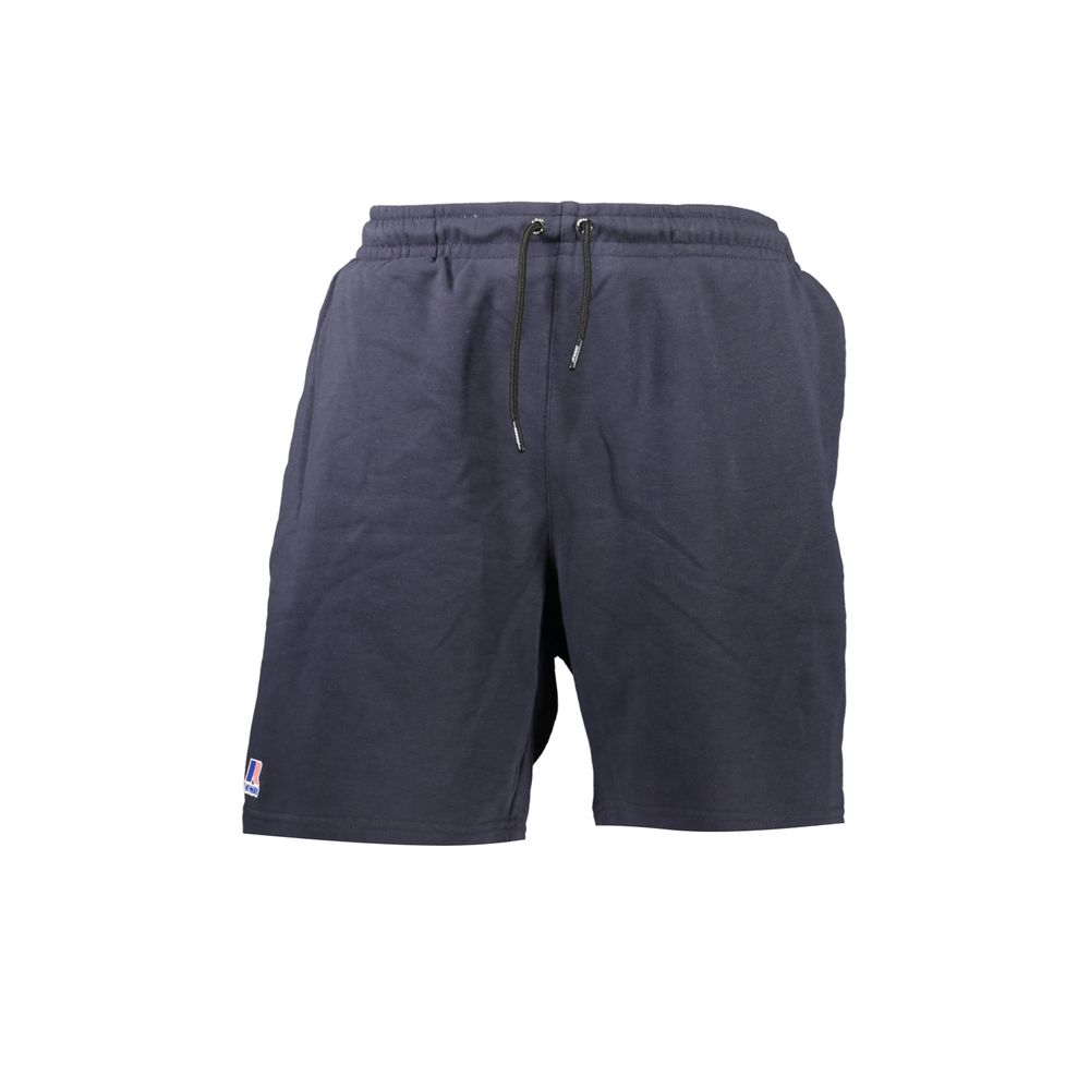 K-WAY Blue Cotton Men's Jogger Pants