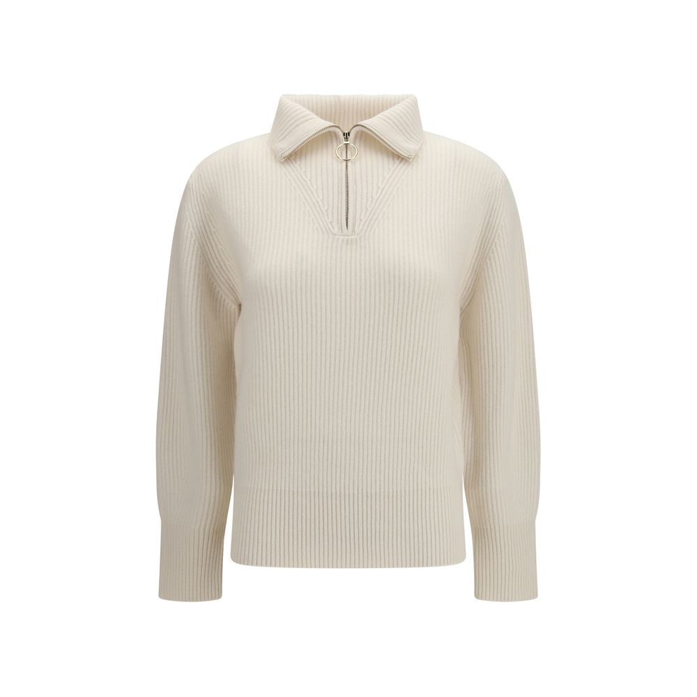 Forte_Forte White Wool Oves Aries Sweatshirt