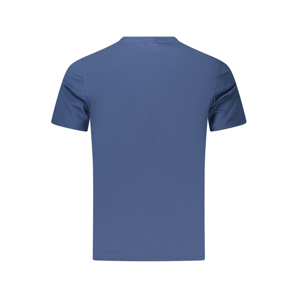 K-WAY Blue Cotton Men's T-Shirt