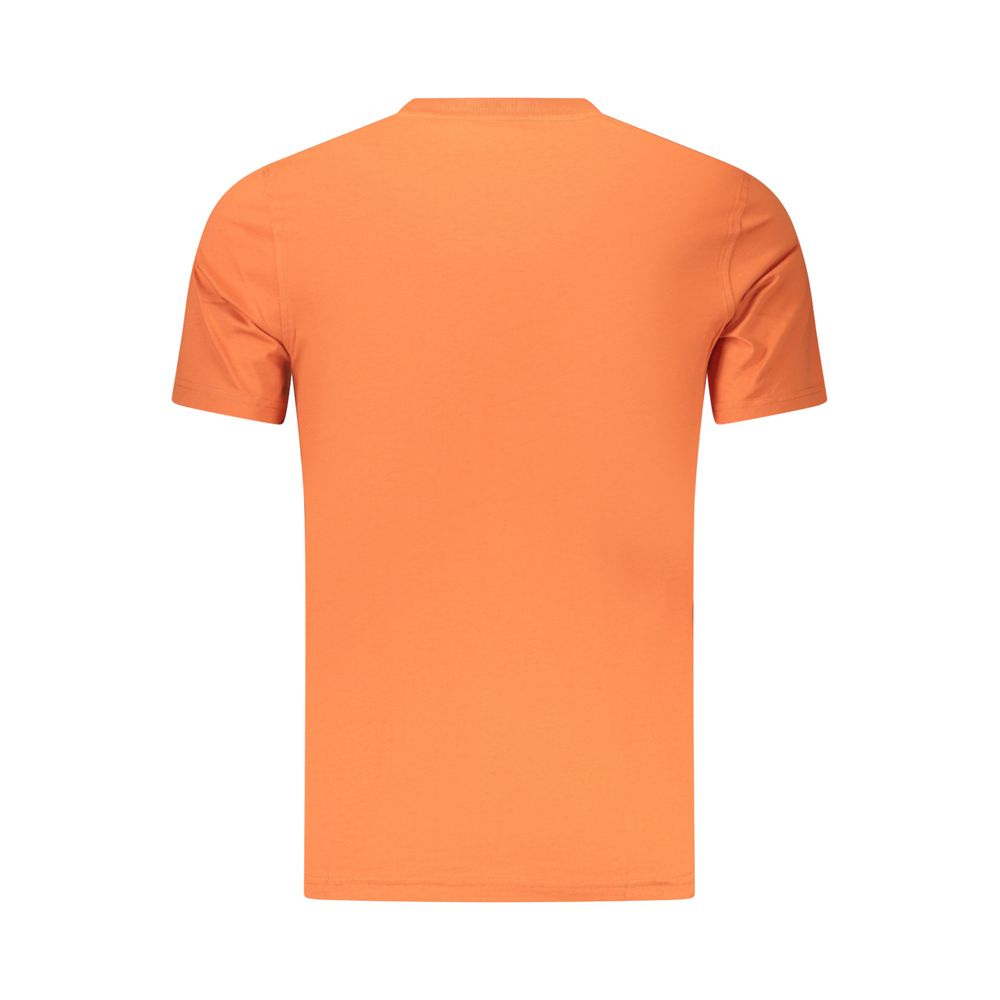 K-WAY Orange Cotton Men T-Shirt
