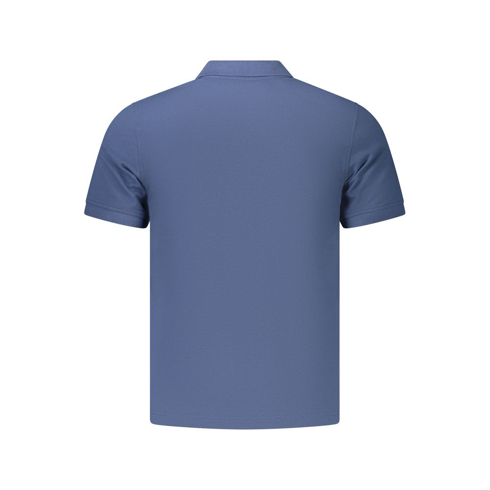 K-WAY Blue Cotton Men's Polo Shirt