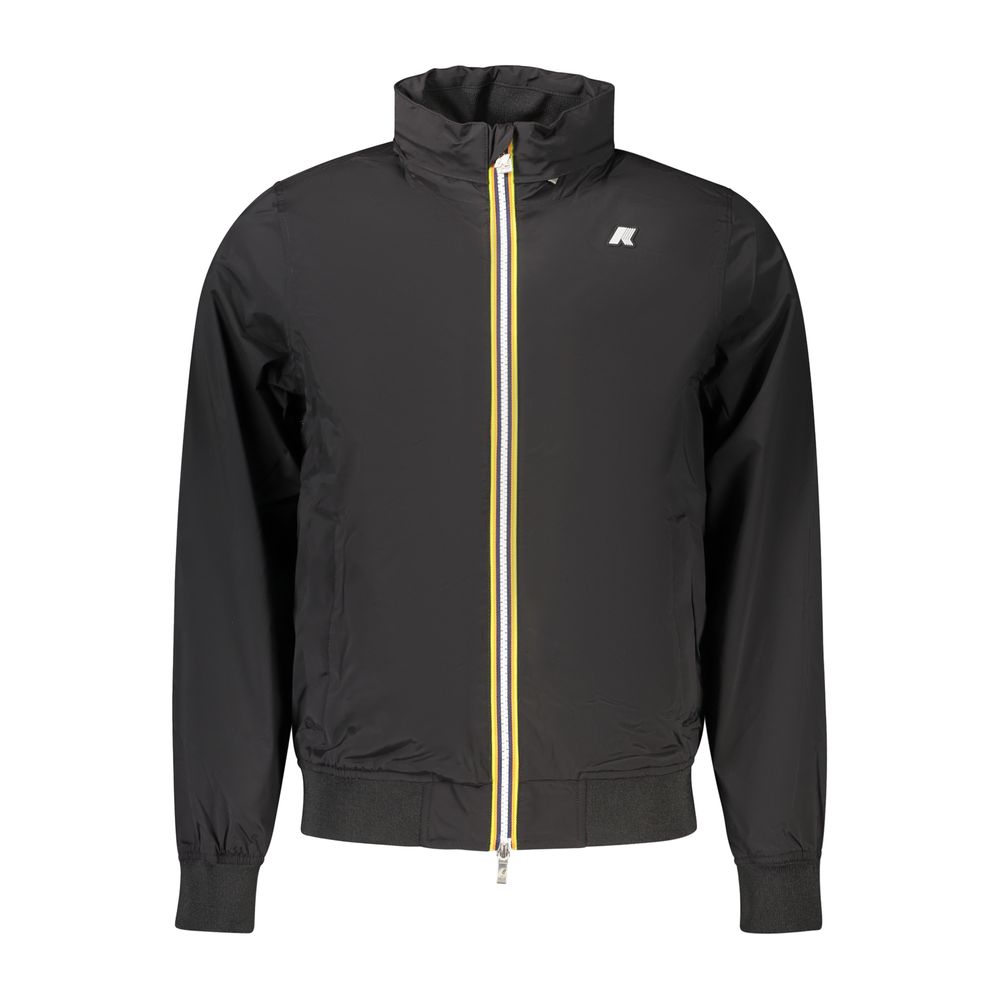 K-WAY Black Nylon Men's Jacket