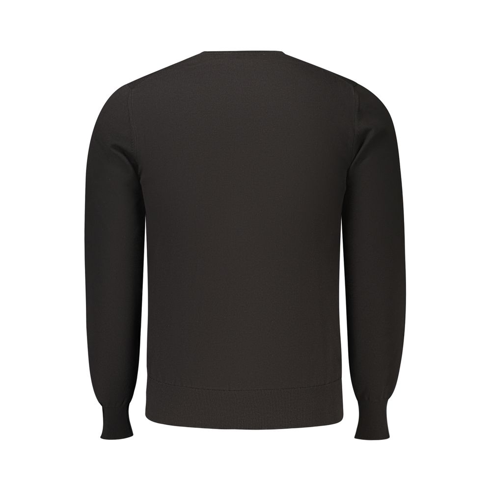 K-WAY Black Cotton Menswear Sweater
