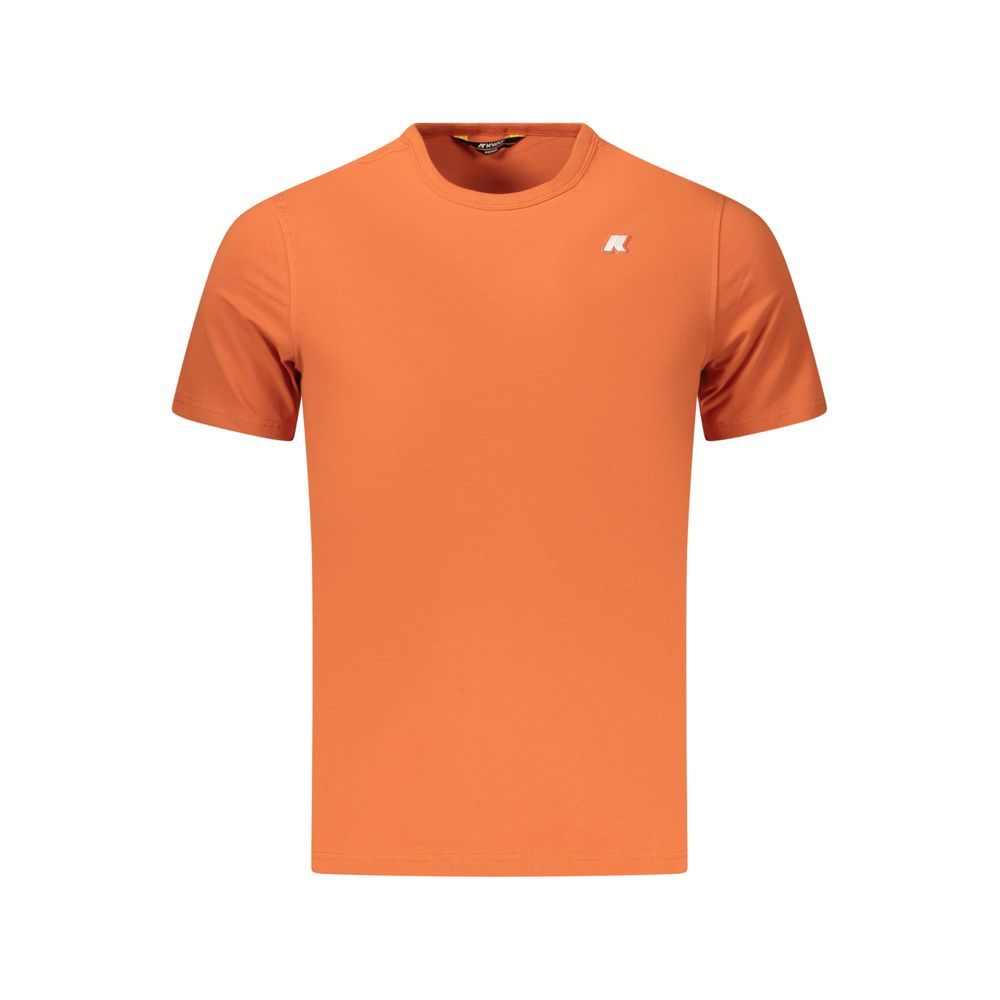 K-WAY Orange Cotton T-Shirt