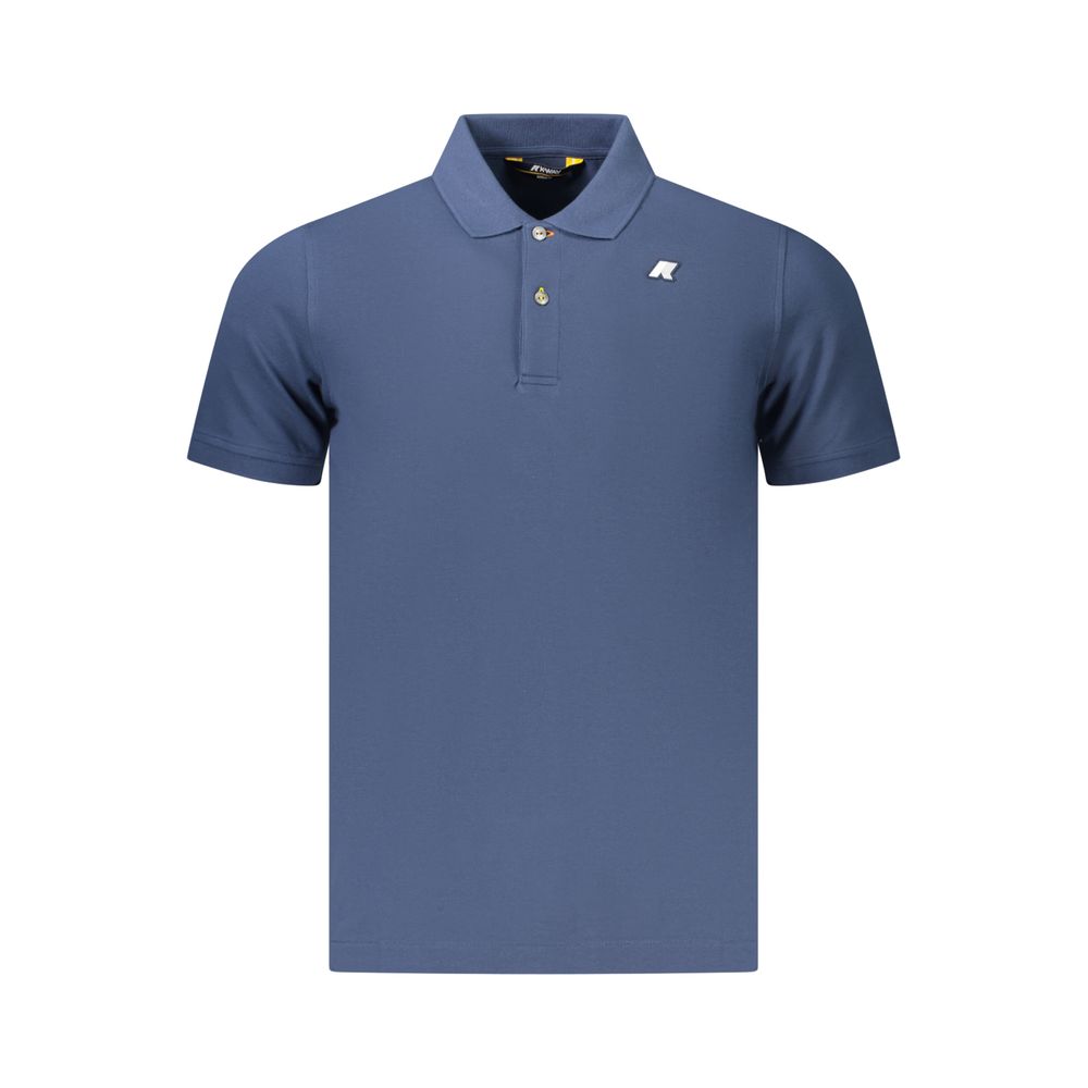 K-WAY Blue Cotton Polo Shirt