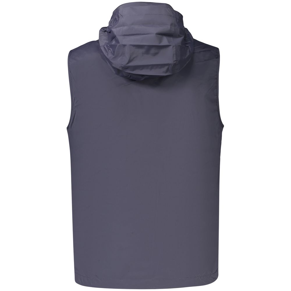 K-WAY Blue Nylon Men's Jacket