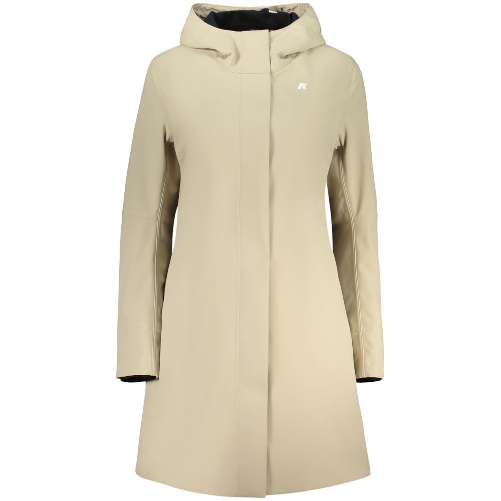 K-WAY Beige Polyester Women's Jacket