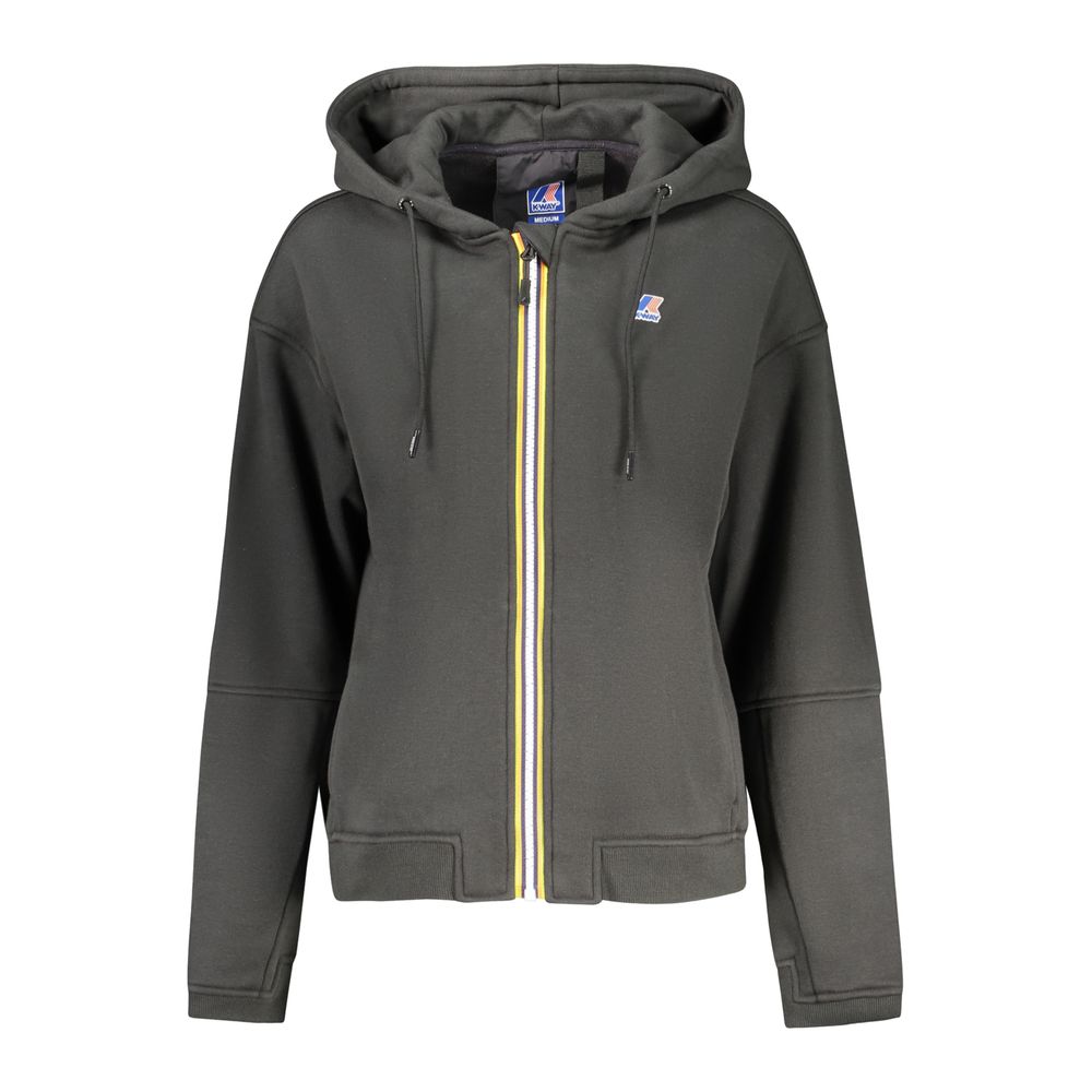 K-WAY Nero Polyester Women's Sweatshirt