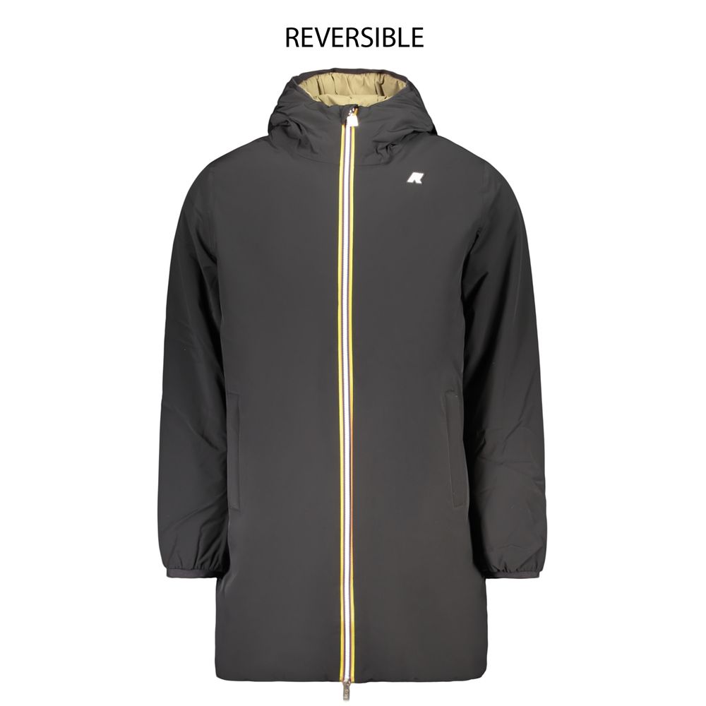 K-WAY Black Nylon Men's Jacket