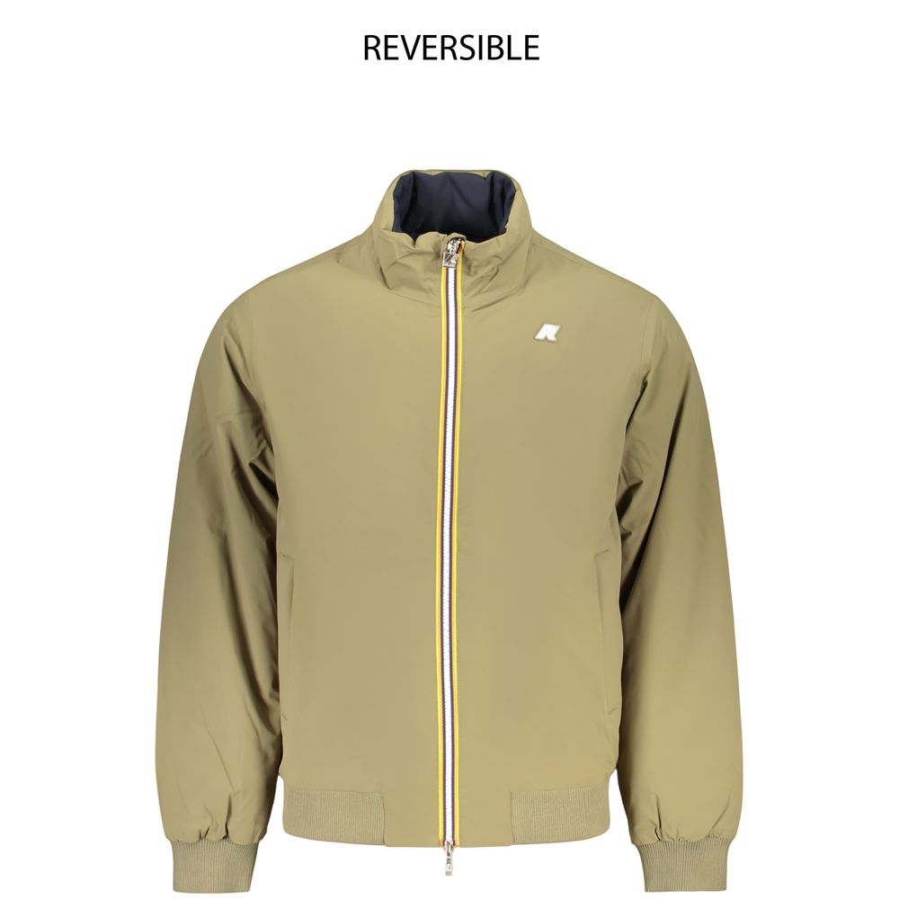 K-WAY Green Polyamide Men's Jacket