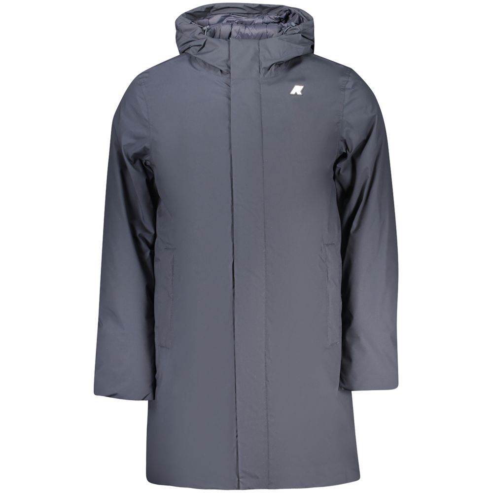 K-WAY Blue Polyester Men's Jacket