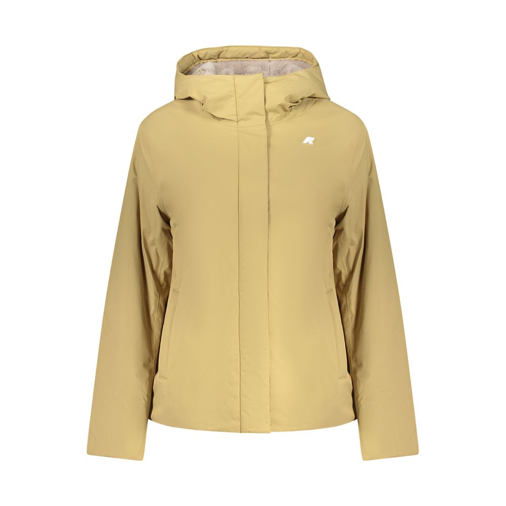 K-WAY Beige Nylon Shell Jacket