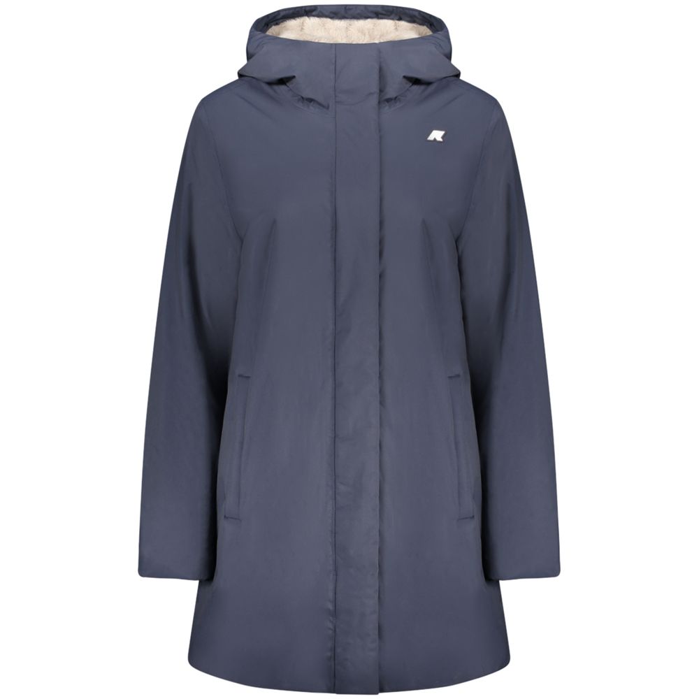 K-WAY Blue Nylon Women's Jacket