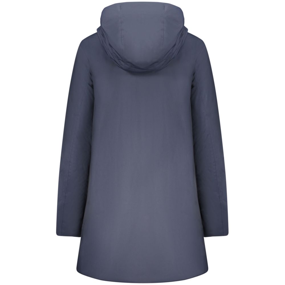 K-WAY Blue Nylon Women's Jacket