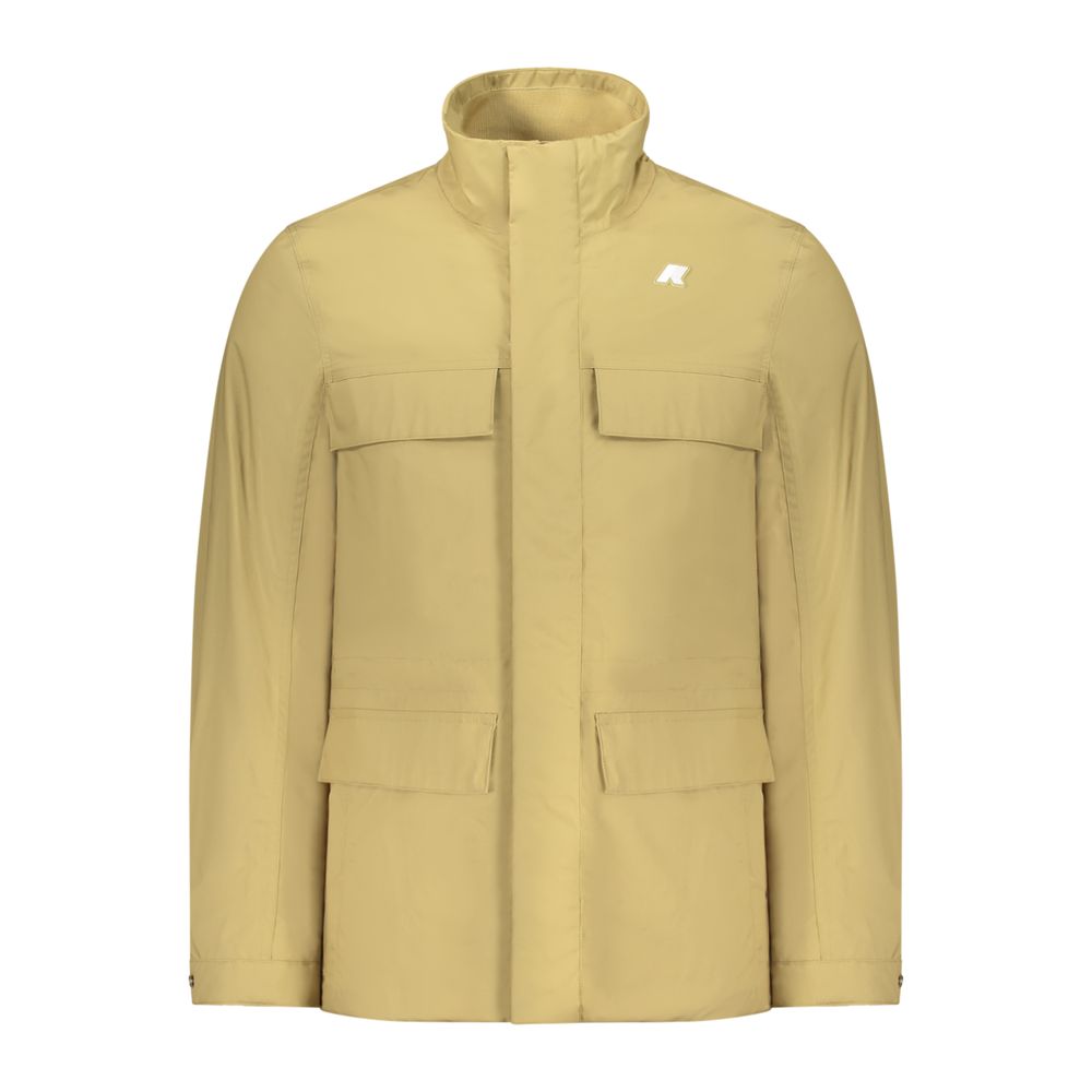 K-WAY Beige Polyester Men's Jacket