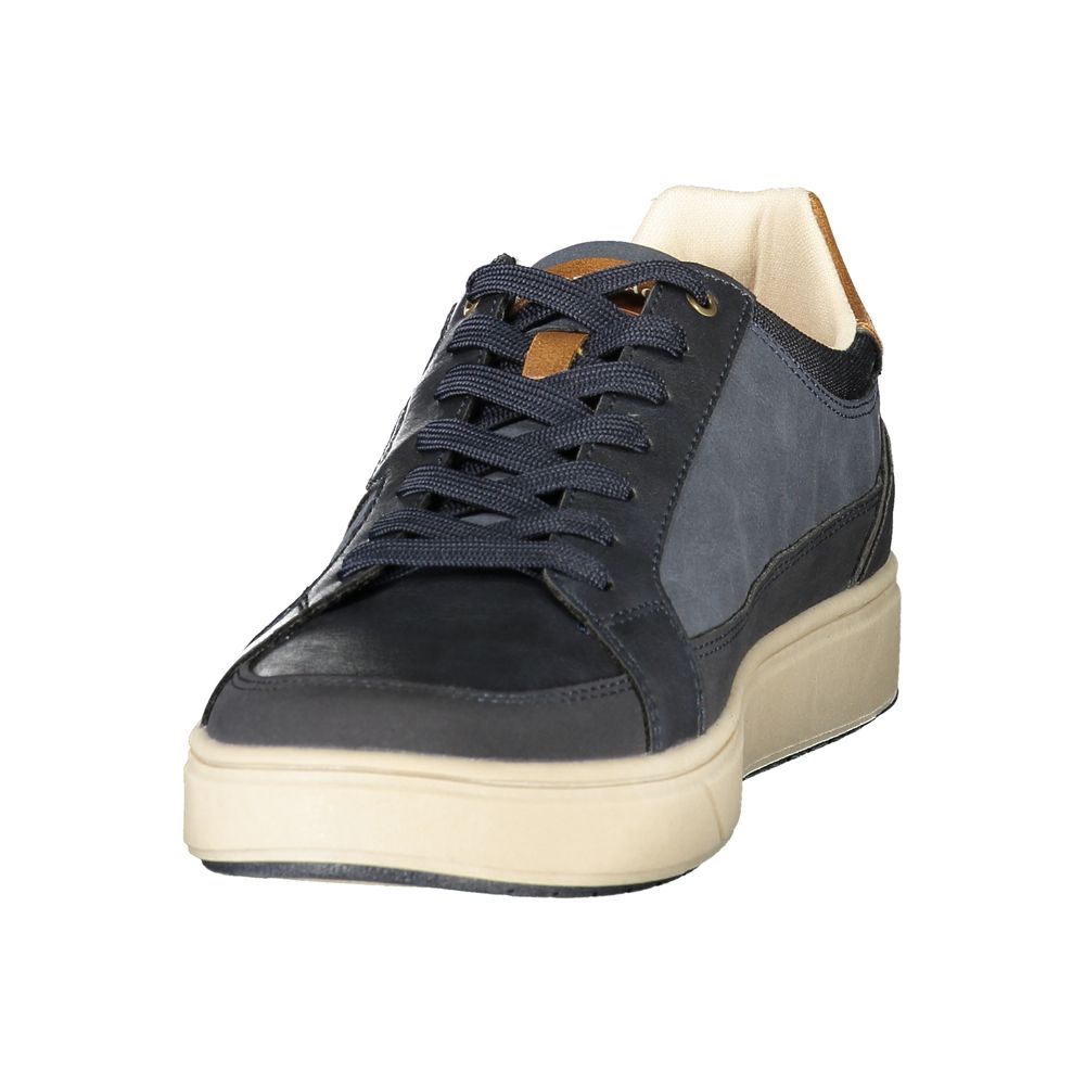 Lumberjack Blue Polyester Athletic Sneakers