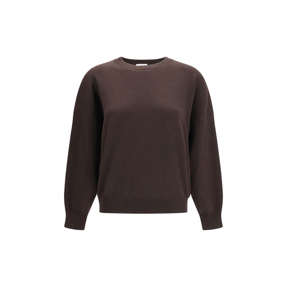 Brunello Cucinelli Brown Cashmere Sweater