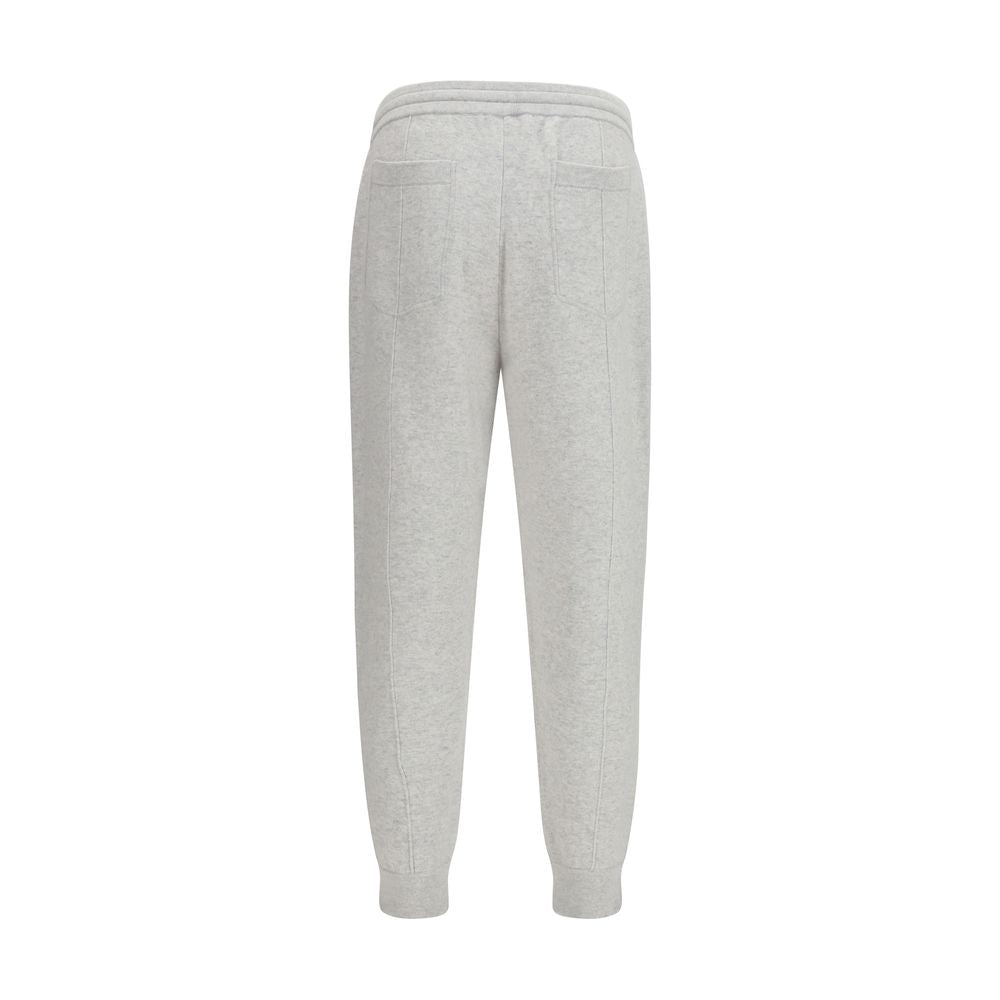 Brunello Cucinelli Gray Cashmere Casual Pants