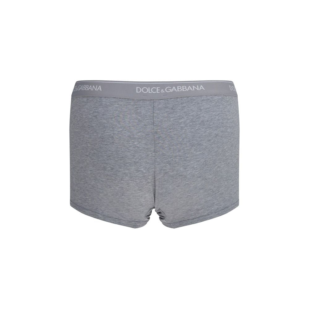 Dolce & Gabbana Gray Cotton Boxers