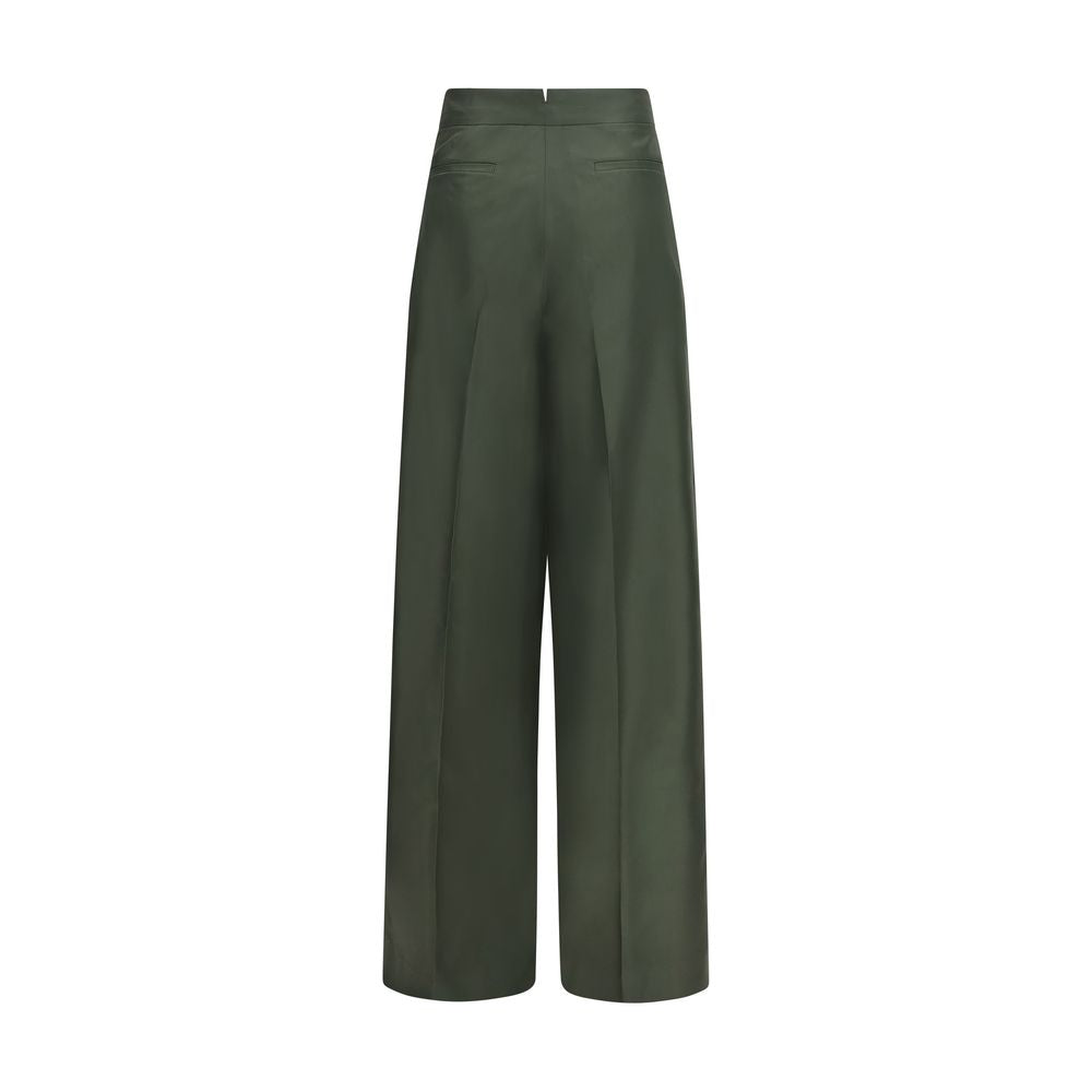 SA SU PHI Bicolor Silk Casual Pants