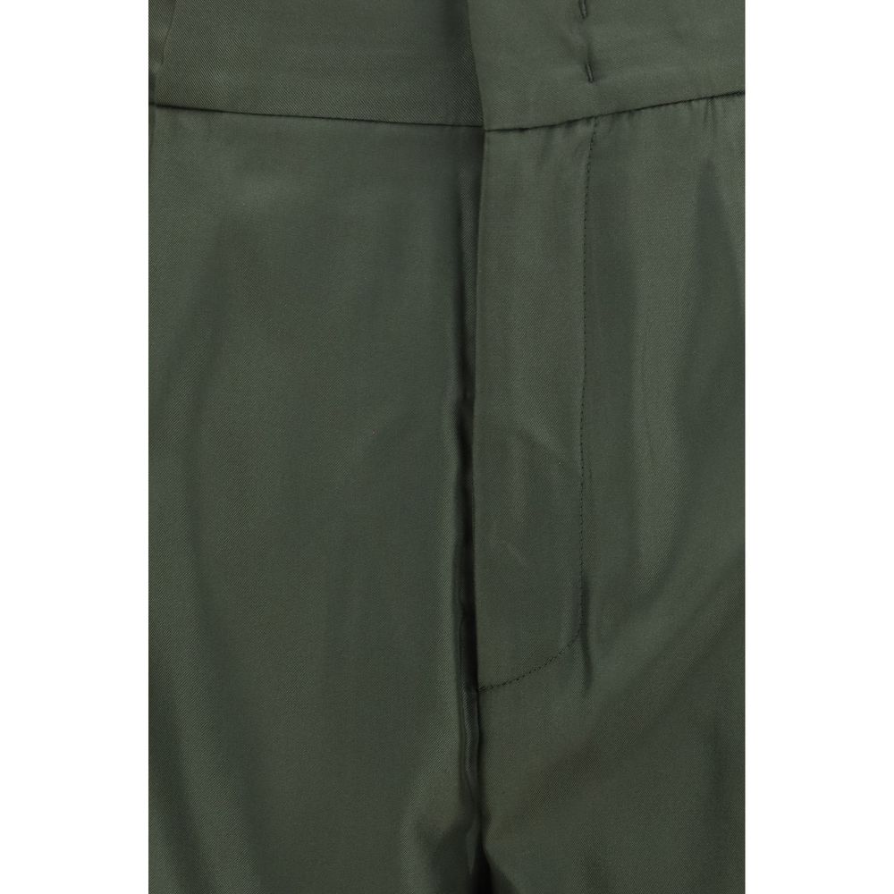 SA SU PHI Bicolor Silk Casual Pants