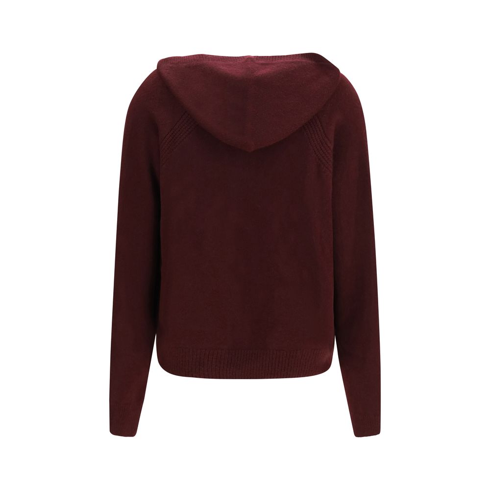 SA SU PHI Bordeaux Cashmere Hoodie