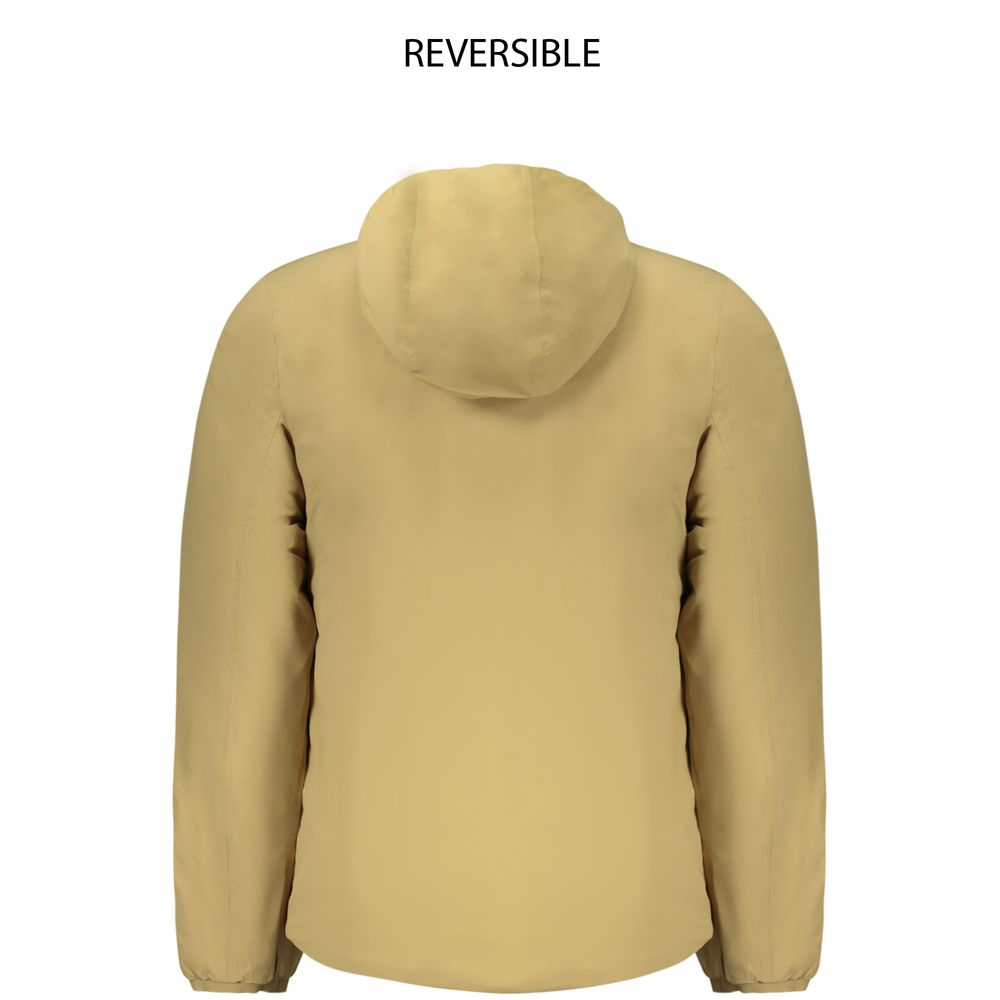 K-WAY Beige Nylon Men's Jacket