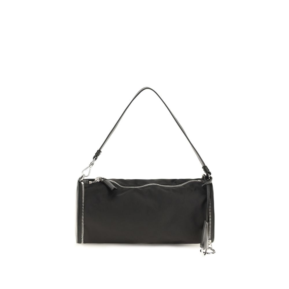 Prada Black Nylon Keychain