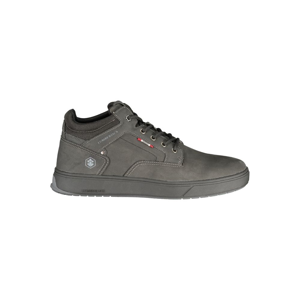 Lumberjack Black Polyurethane Men's Sneaker