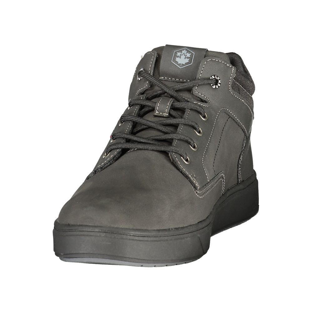 Lumberjack Black Polyurethane Men's Sneaker