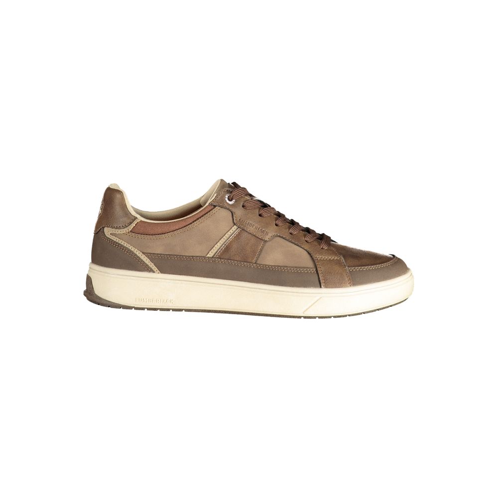 Lumberjack Brown Polyester Mens Sneaker