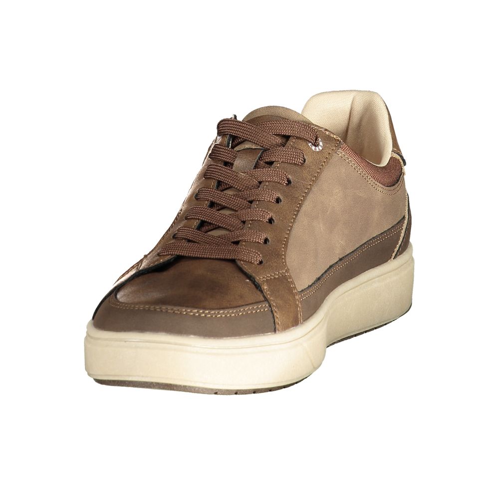Lumberjack Brown Polyester Mens Sneaker