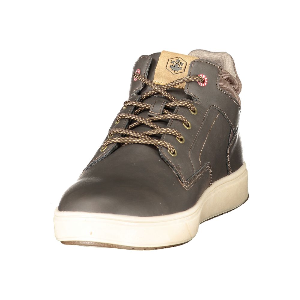 Lumberjack Brown Polyurethane Men's Sneaker
