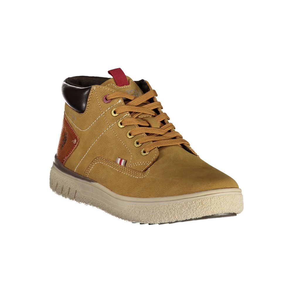 U.S. POLO ASSN. Brown Polyurethane Men's Sneaker