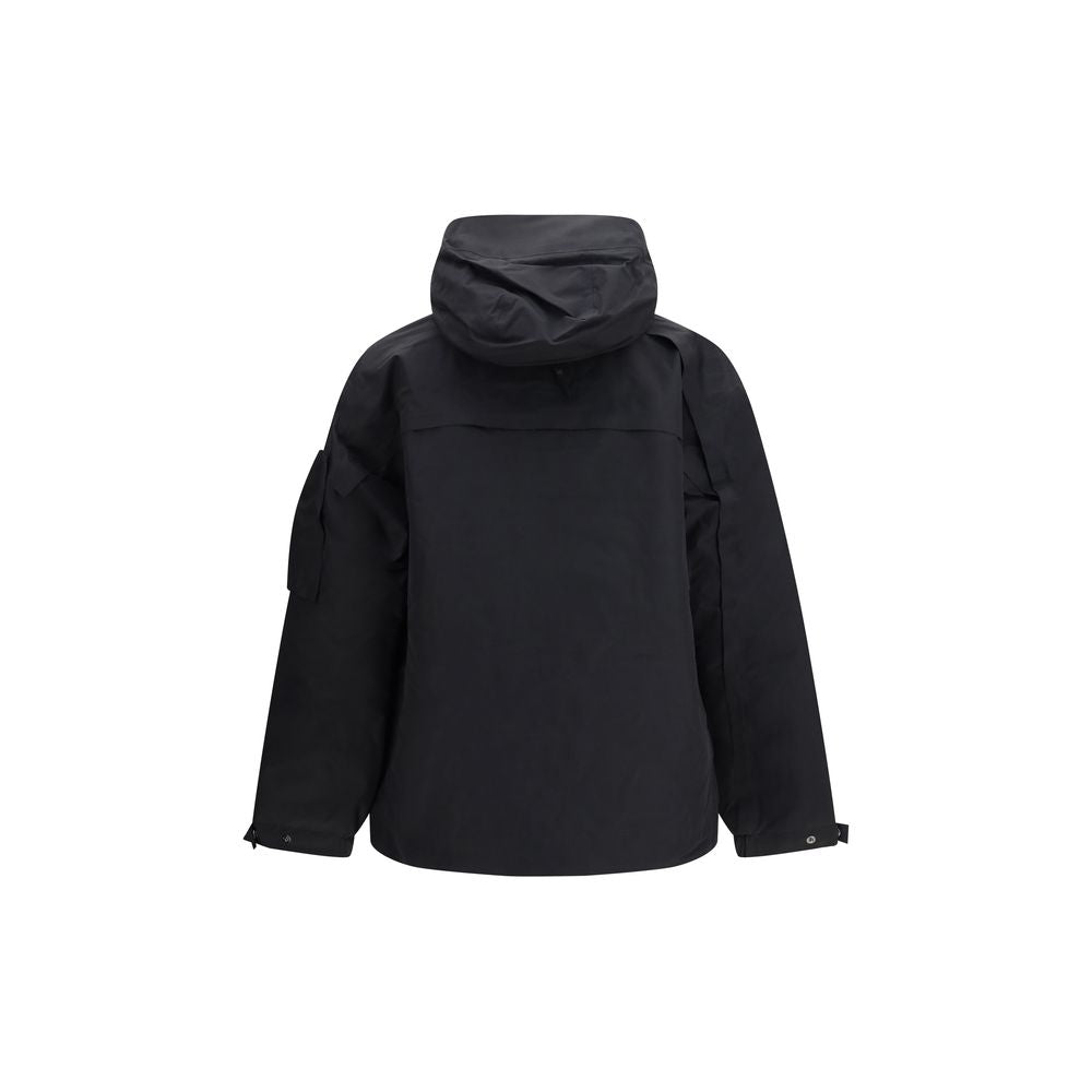 Y-3 Black Polyethylene Shell Jacket