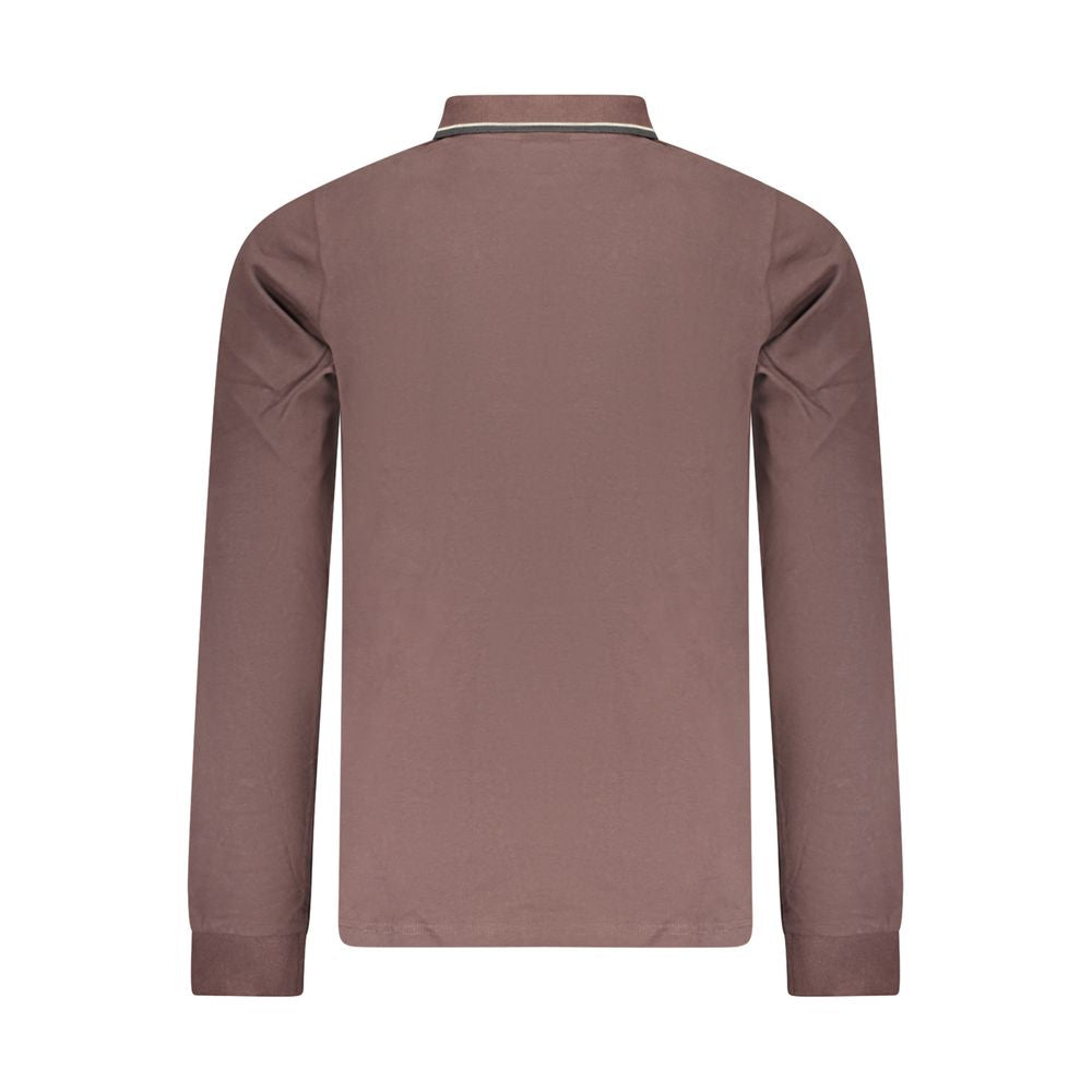 Norway 1963 Brown Cotton Mens Polo