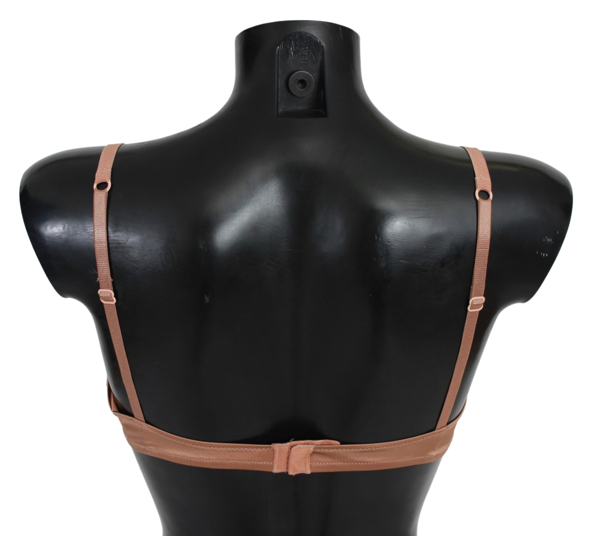 Ermanno Scervino Nude Lace Push Up Silk Underwear