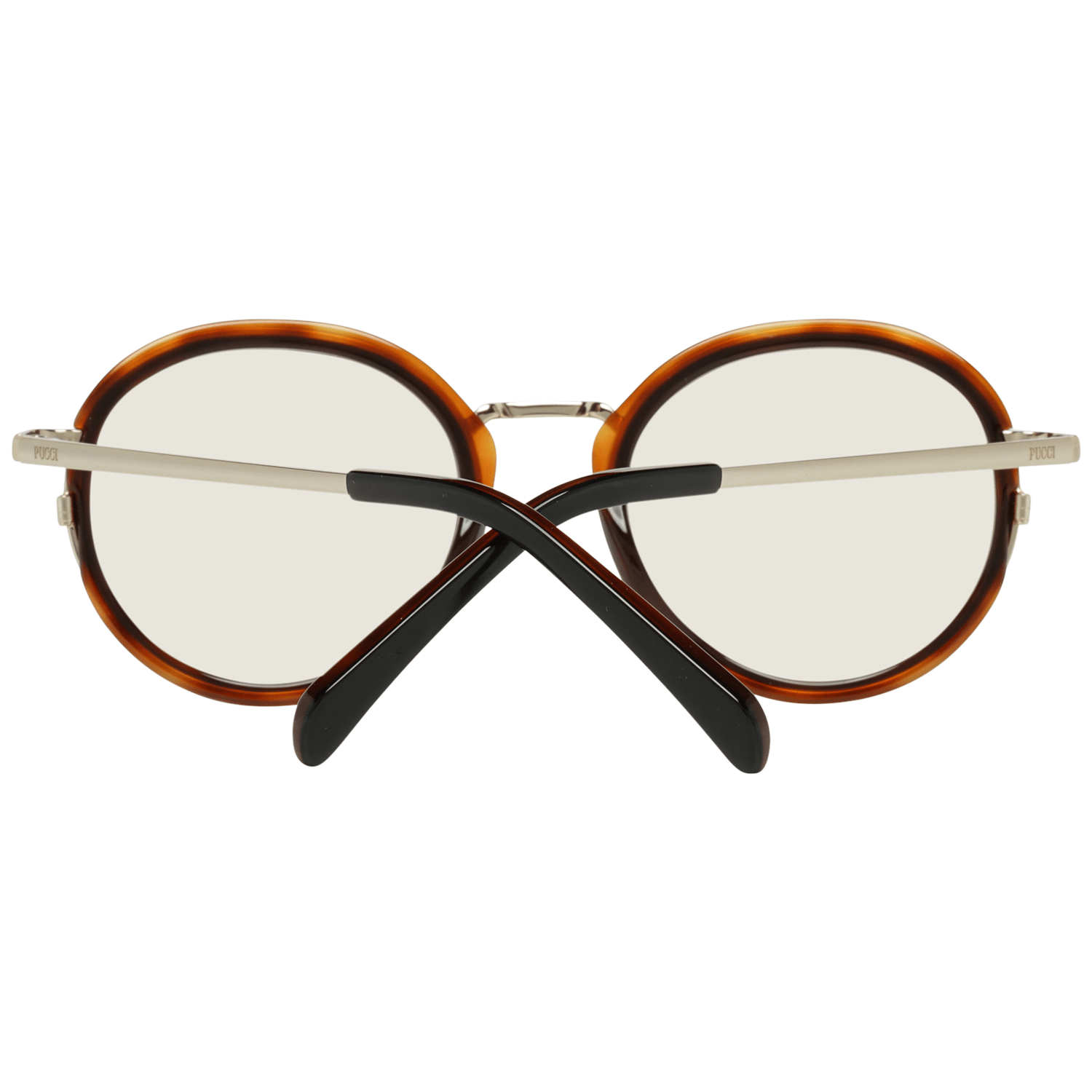 Emilio Pucci Black Metal & Plastic Sunglasses - Luxe Nova