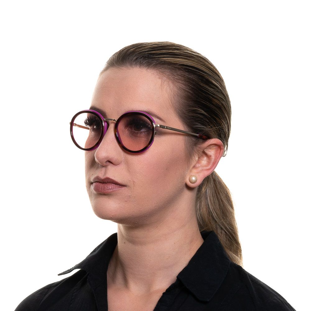 Emilio Pucci Brown Metal & Plastic Sunglasses - Luxe Nova