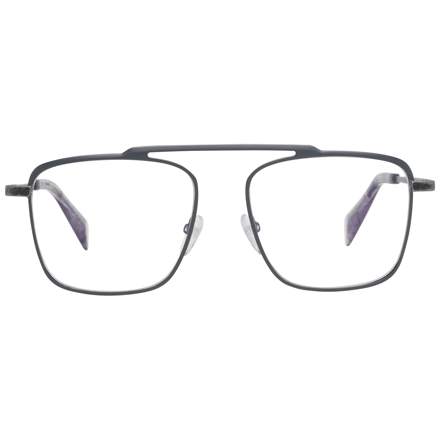 Yohji Yamamoto Gray Titanium Glasses (Frames) - Luxe Nova