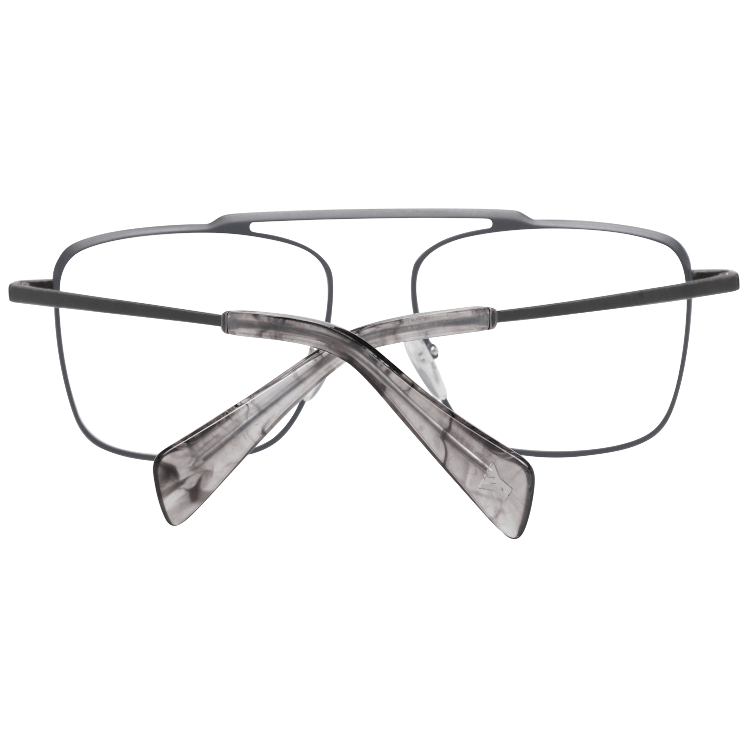Yohji Yamamoto Gray Titanium Glasses (Frames) - Luxe Nova