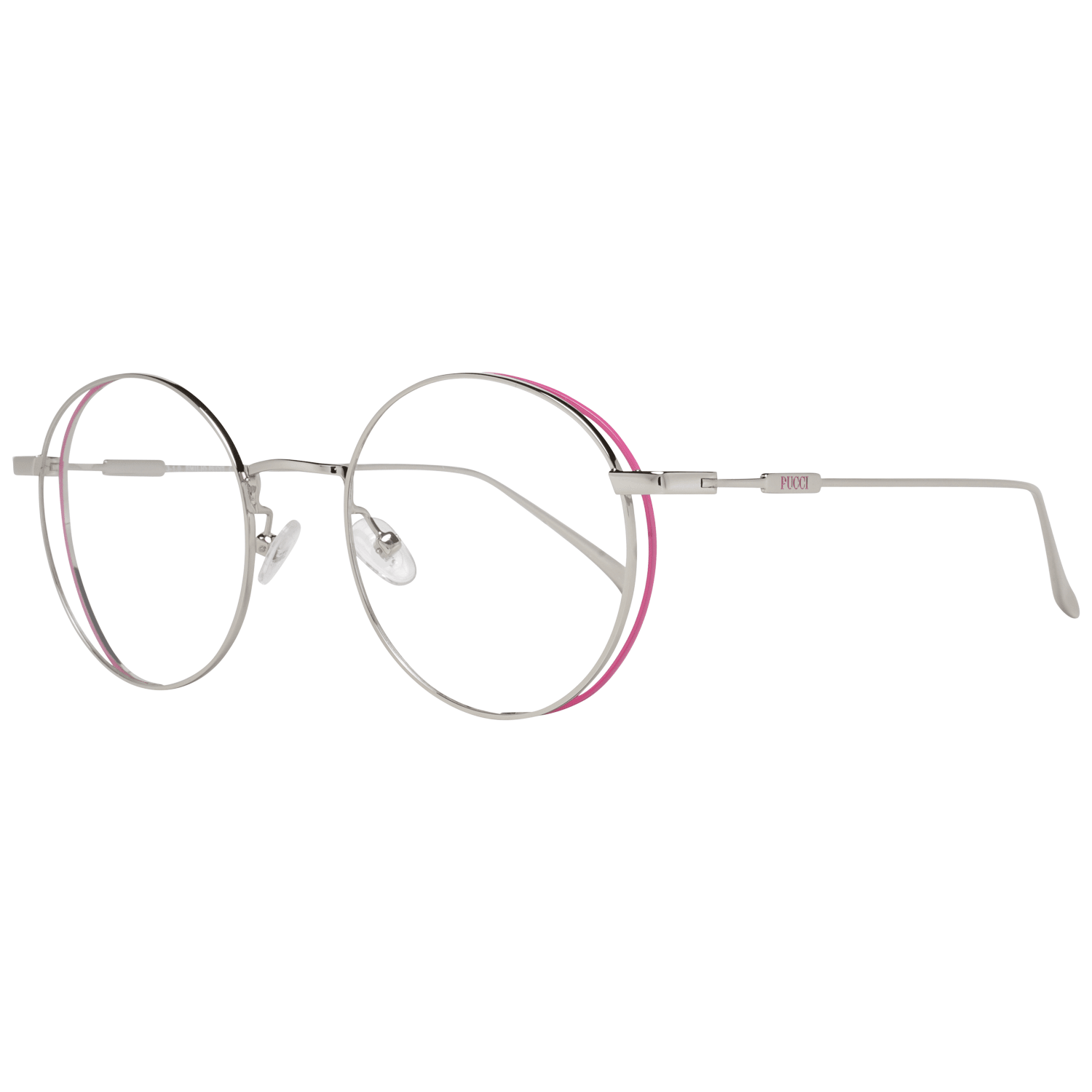 Emilio Pucci Gray Metal Glasses (Frames) - Luxe Nova