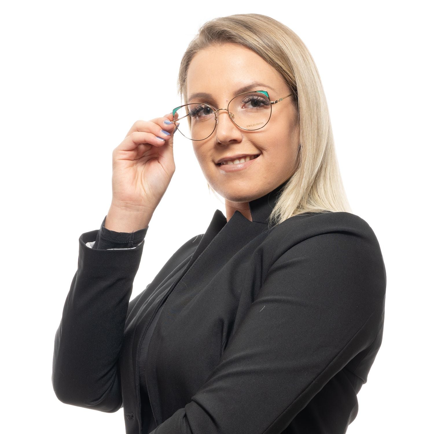 Emilio Pucci Gold Metal Glasses (Frames) - Luxe Nova