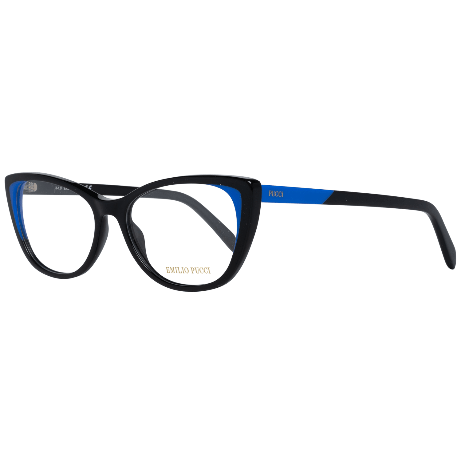 Emilio Pucci Black Plastic Glasses (Frames) - Luxe Nova