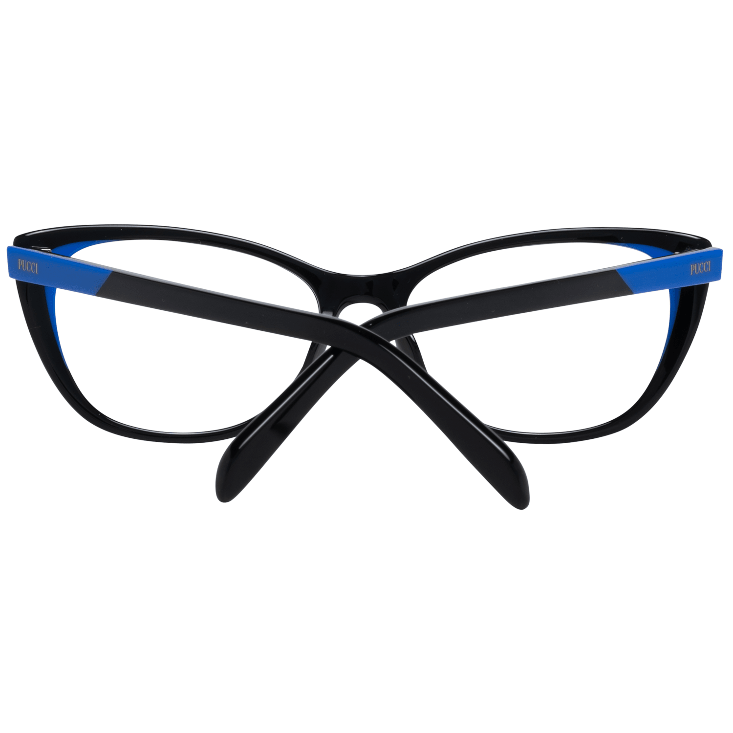 Emilio Pucci Black Plastic Glasses (Frames) - Luxe Nova