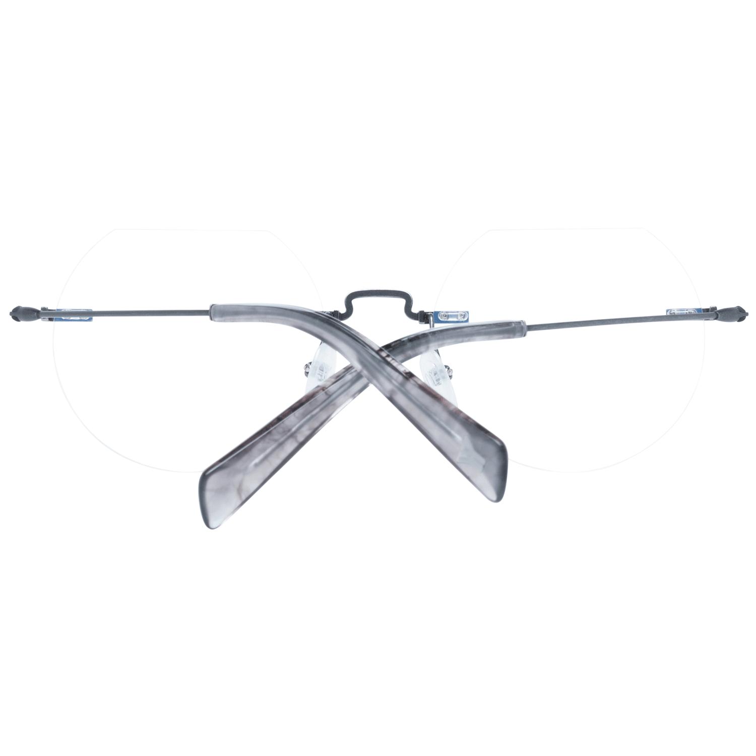 Yohji Yamamoto Gray Metal Glasses (Frames) - Luxe Nova